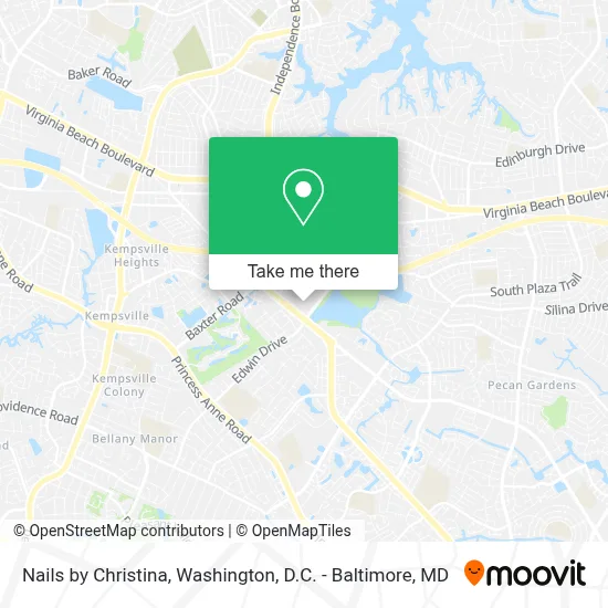 Nails by Christina map