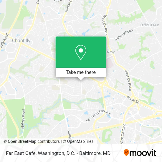 Far East Cafe map