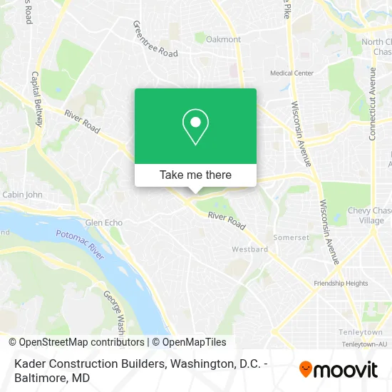 Kader Construction Builders map