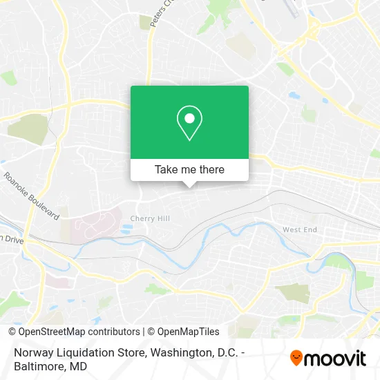 Norway Liquidation Store map