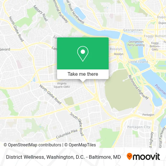 District Wellness map