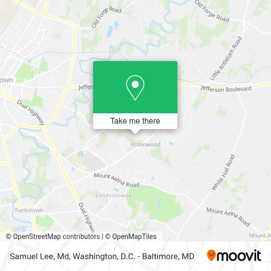 Samuel Lee, Md map