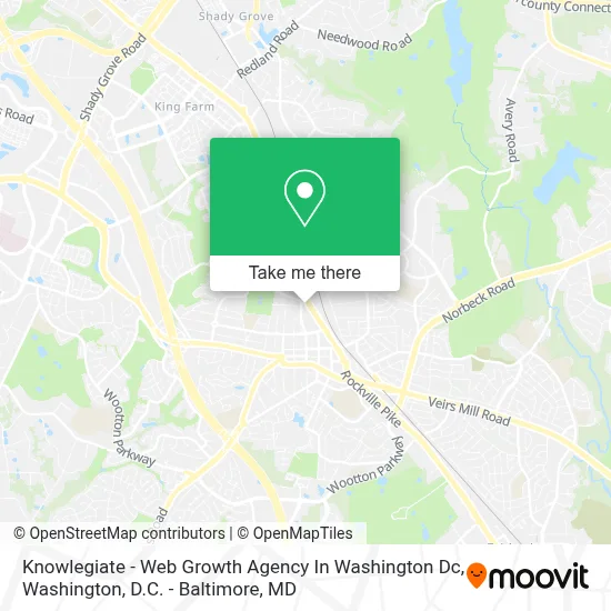 Knowlegiate - Web Growth Agency In Washington Dc map