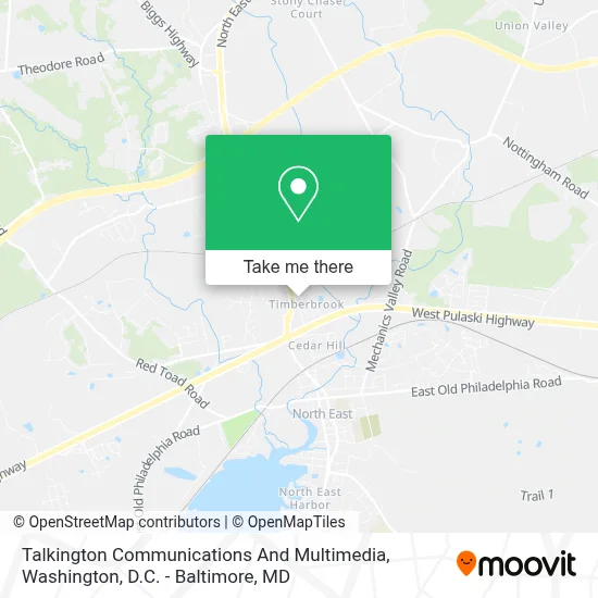 Talkington Communications And Multimedia map