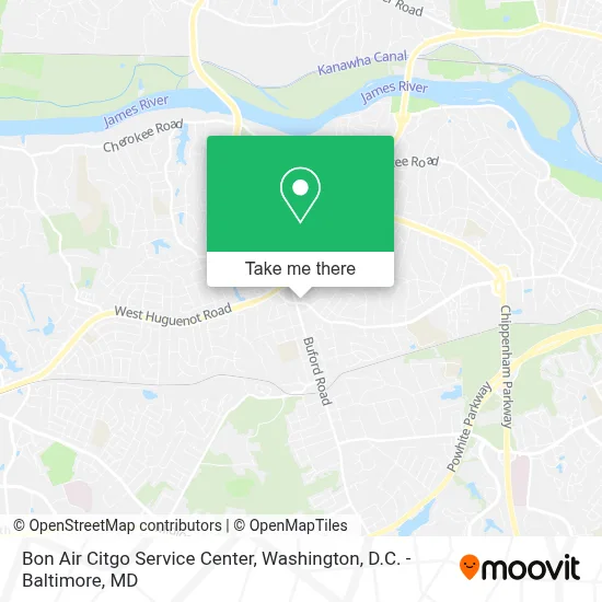 Bon Air Citgo Service Center map