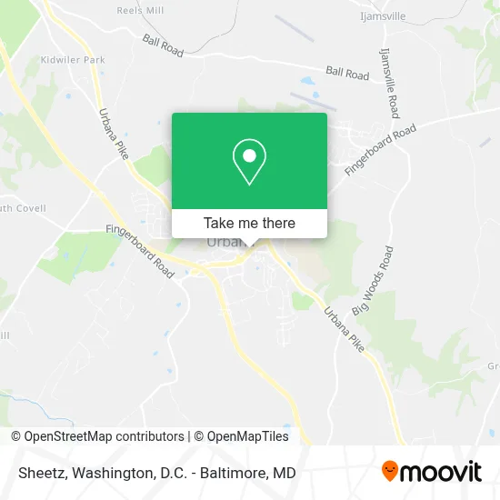 Sheetz map