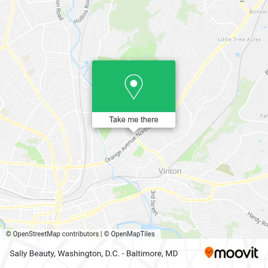 Sally Beauty map