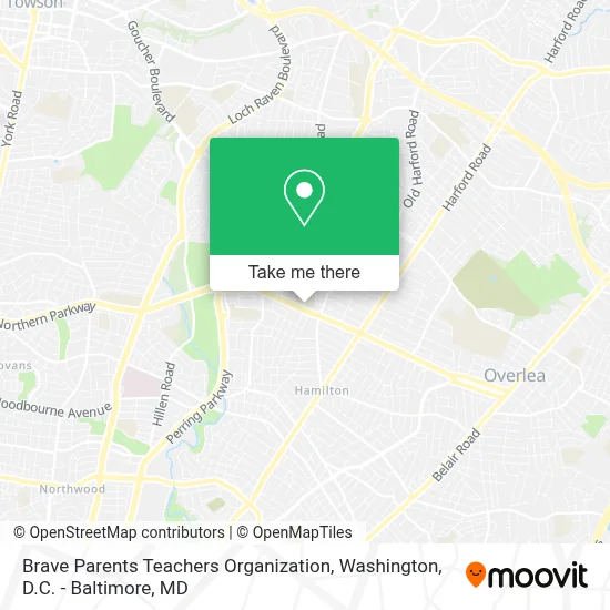 Brave Parents Teachers Organization map