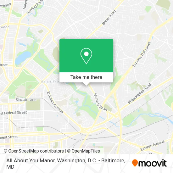 All About You Manor map