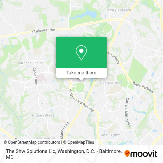 The Shw Solutions Llc map