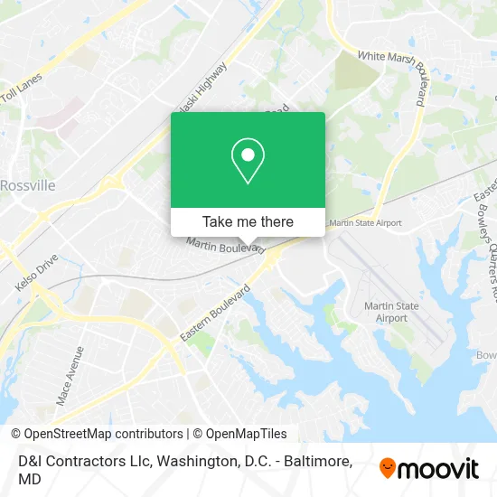 D&I Contractors Llc map