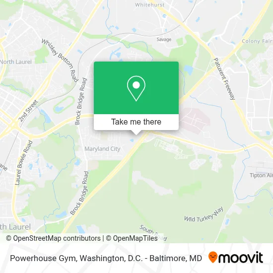 Powerhouse Gym map