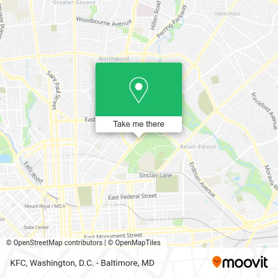 Kfc map