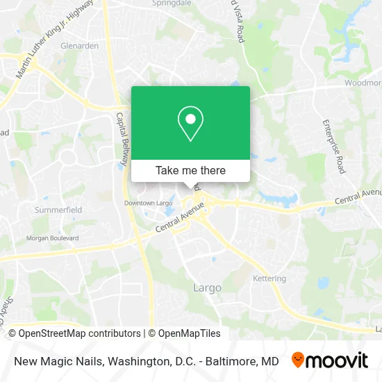 New Magic Nails map