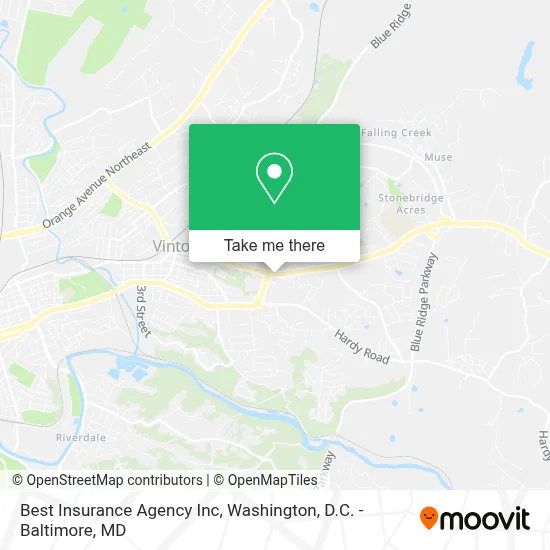 Best Insurance Agency Inc map
