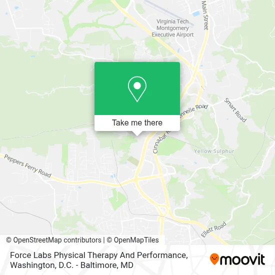 Force Labs Physical Therapy And Performance map
