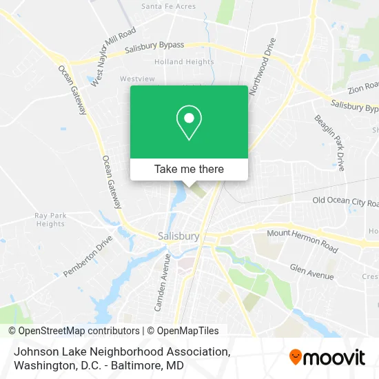 Johnson Lake Neighborhood Association map
