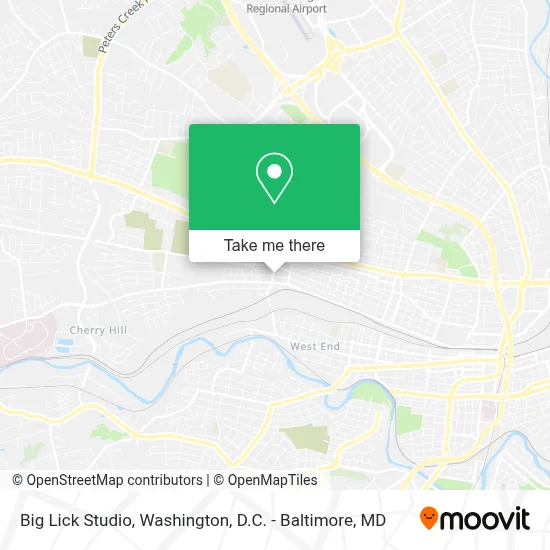 Big Lick Studio map