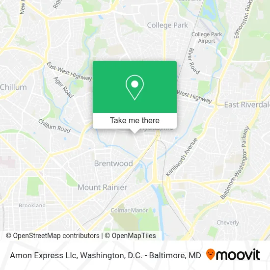 Amon Express Llc map