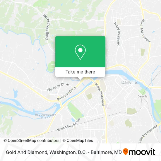 Gold And Diamond map
