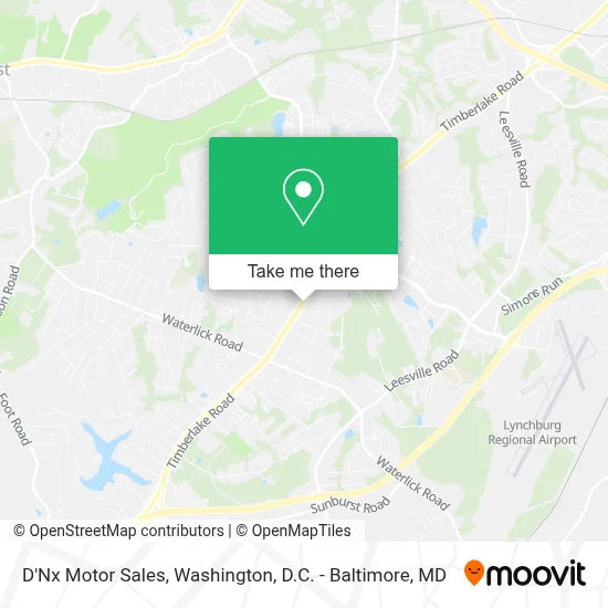 D'Nx Motor Sales map