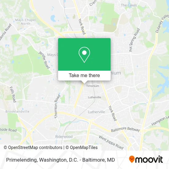 Primelending map