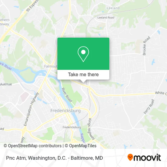 Pnc Atm map
