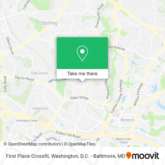 First Place Crossfit map