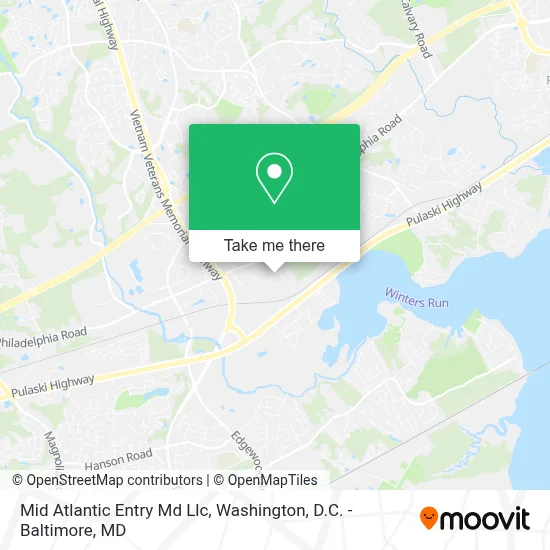 Mid Atlantic Entry Md Llc map
