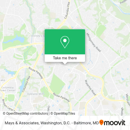 Mays & Associates map