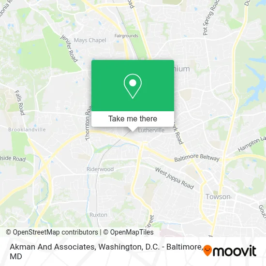 Akman And Associates map