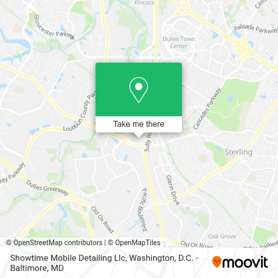 Showtime Mobile Detailing Llc map