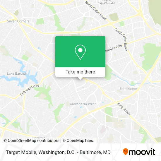 Target Mobile map