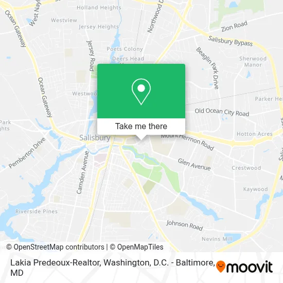 Lakia Predeoux-Realtor map