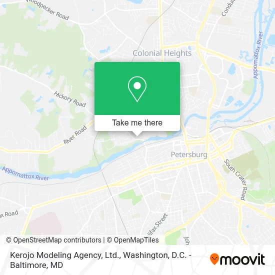 Kerojo Modeling Agency, Ltd. map