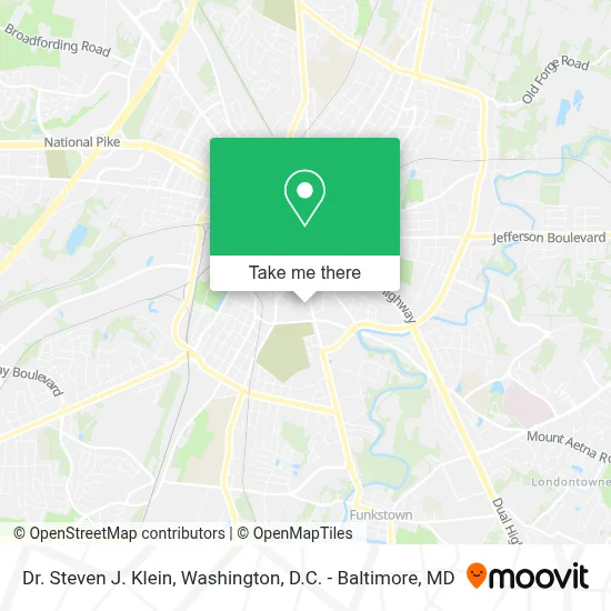 Dr. Steven J. Klein map