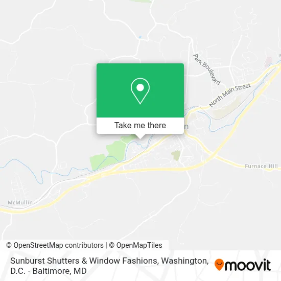 Sunburst Shutters & Window Fashions map
