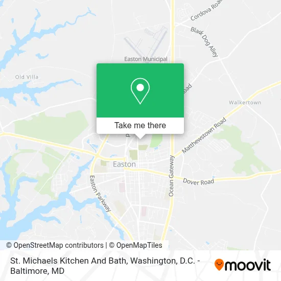 St. Michaels Kitchen And Bath map