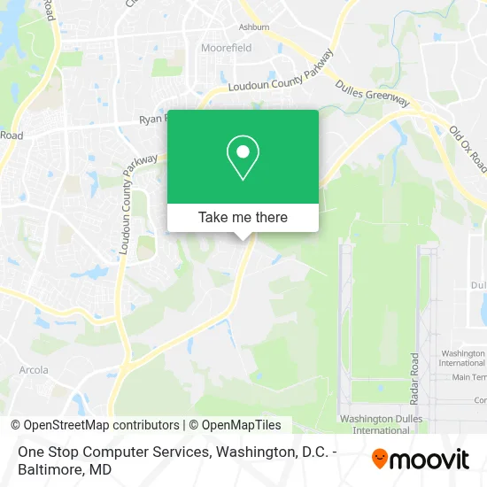One Stop Computer Services map