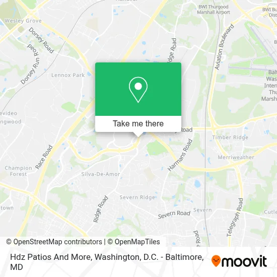 Hdz Patios And More map
