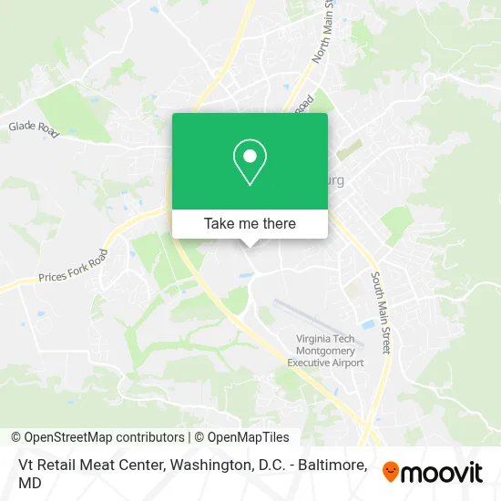 Vt Retail Meat Center map