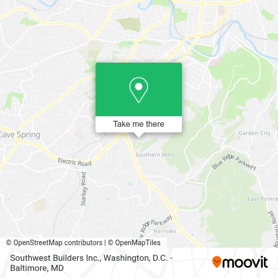Southwest Builders Inc. map