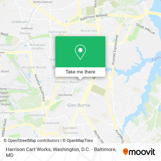 Harrison Cart Works map