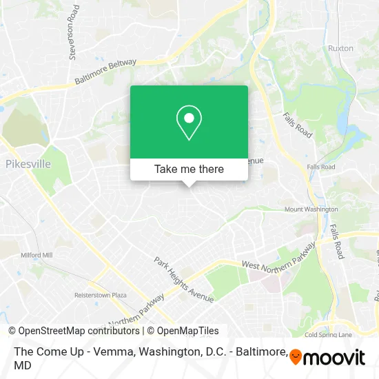 The Come Up - Vemma map