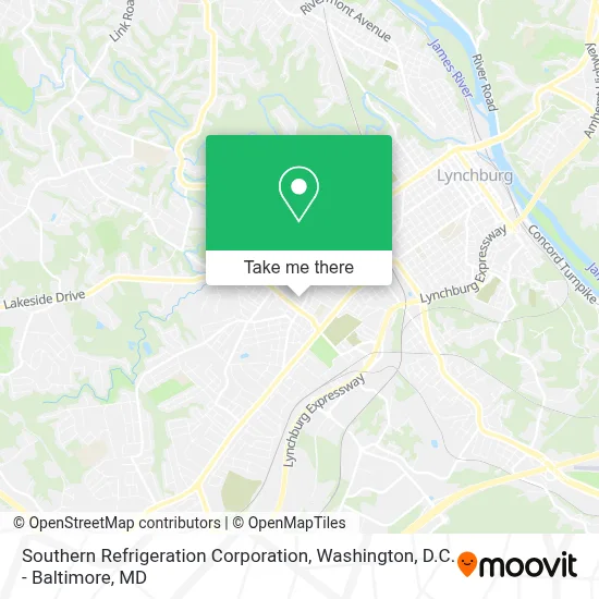 Southern Refrigeration Corporation map