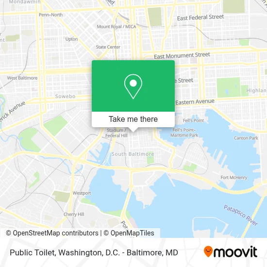 Public Toilet map
