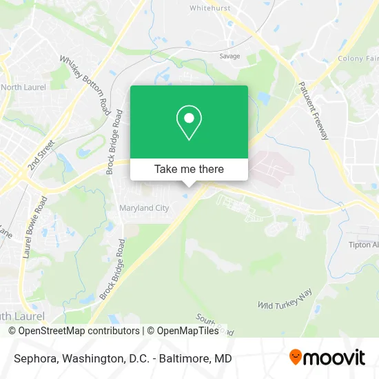 Sephora map