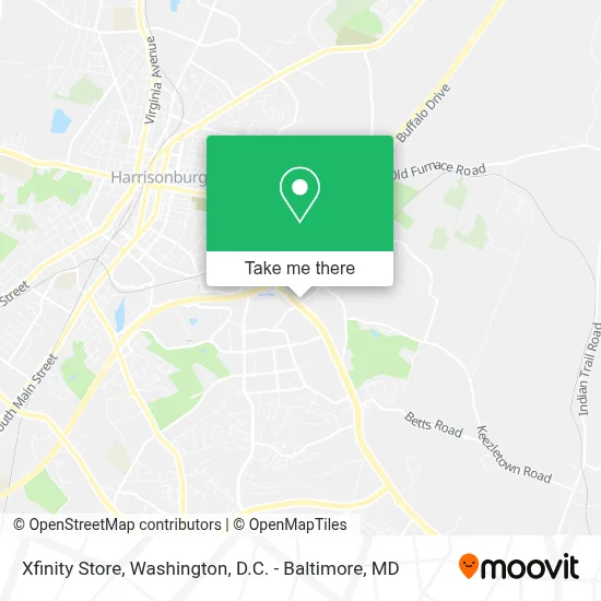 Xfinity Store map