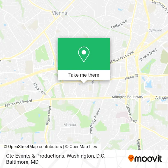 Ctc Events & Productions map
