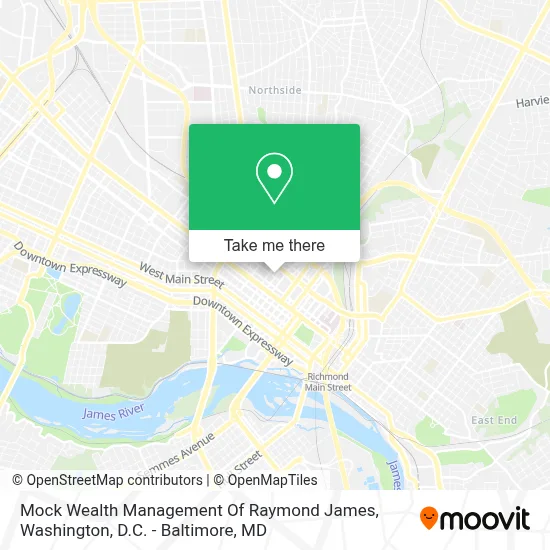 Mock Wealth Management Of Raymond James map